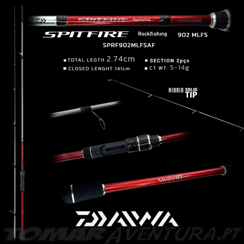 Daiwa Spitfire Rockfishing 902MLFS