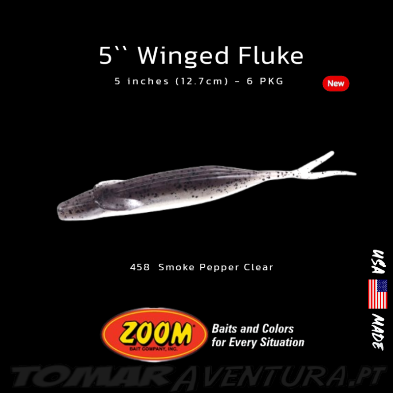 Zoom Winged Fluke 5"