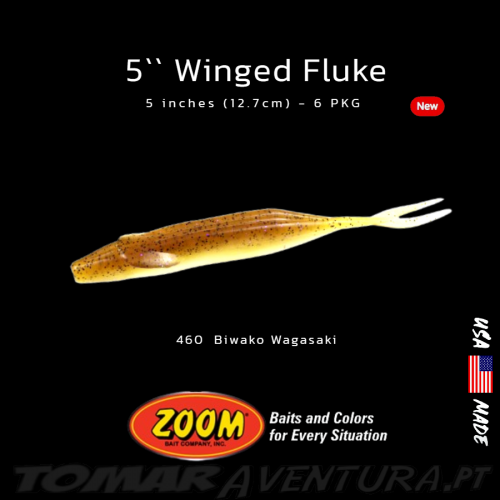 Zoom Winged Fluke 5"