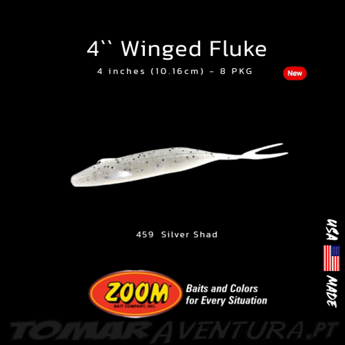 Zoom Winged Fluke 4"