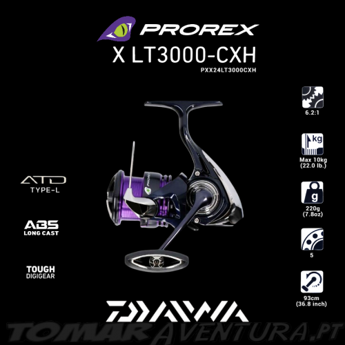 Daiwa PROREX X 24 LT 3000 C XH