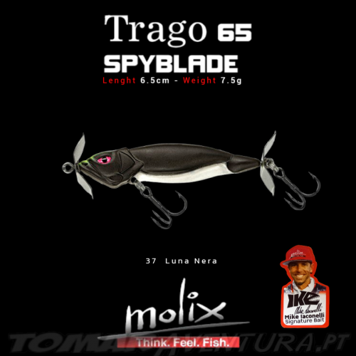 Amostra Molix Trago 65 Spyblade