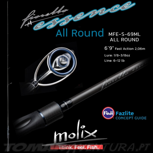 Molix Fioretto Essence Spinning  All Round 6´9" Fast Action 2,06m