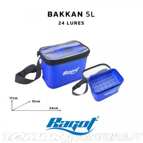 Bolsa Ragot BAKKAN 5L Squid Jig - 24 Lures