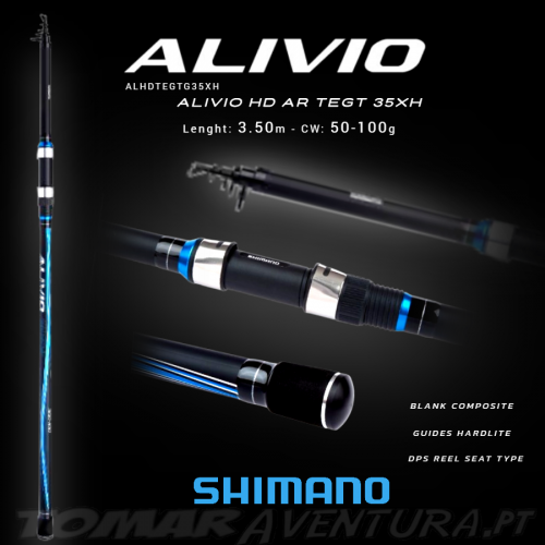 Shimano ALIVIO AR TEGT 35XH 3,50m 50-100g
