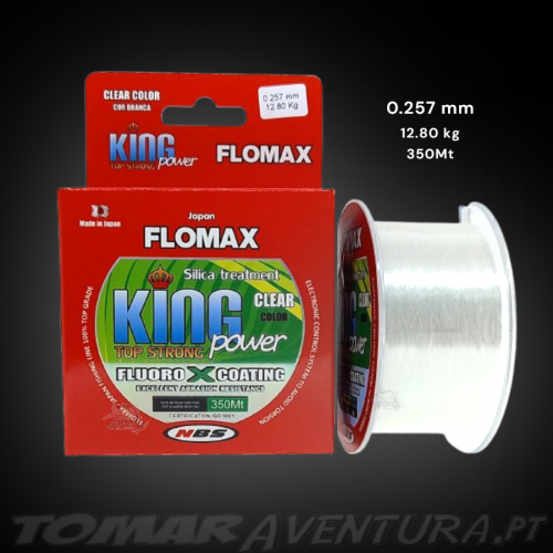 Flomax King Power Top Strong Clear 350m