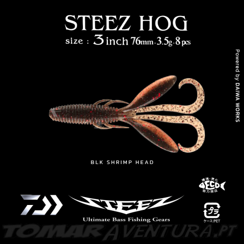 Daiwa LS STEEZ HOG 3inch 76