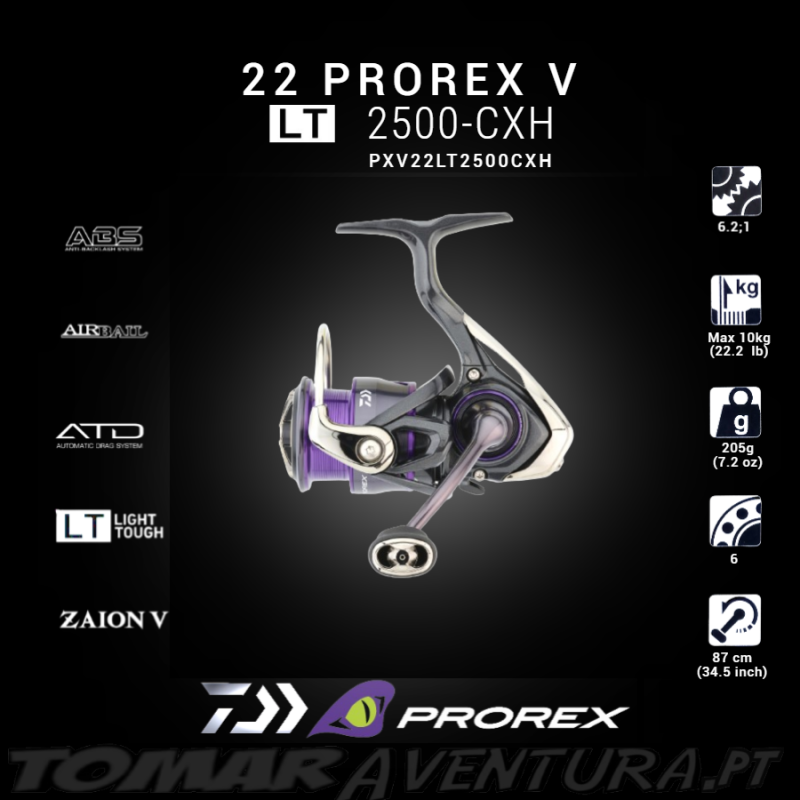 Daiwa Prorex V 22 LT 2500-XH