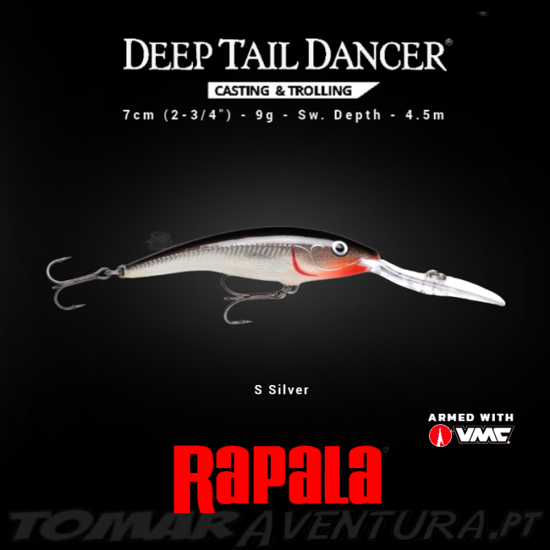 Amostra Rapala Deep Tail Dancer 7