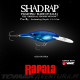 Amostra Rapala Shad Rap 07