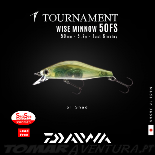 Daiwa Tournament Wise Minnow 50FS