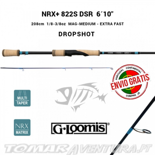 Cana Spinning G-Loomis NRX Dropshot 822S Spin 6'10''