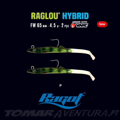 Ragot Raglou Hybrid FW 65mm Blister 2pçs