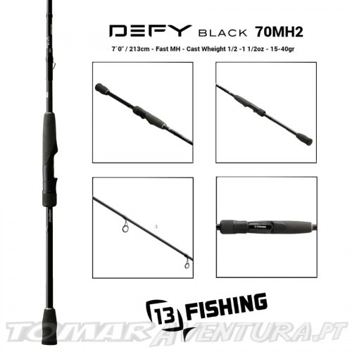 Cana Spinning 13 Fishing Defy Black FTBS70MH2