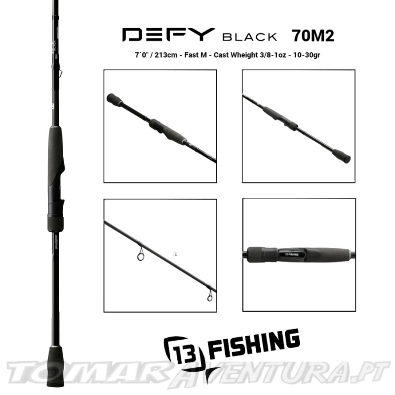 Cana Spinning 13 Fishing Defy Black FTBS70MH2