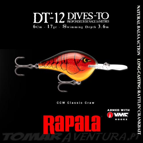Amostra Rapala DT-12