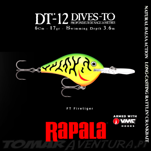 Amostra Rapala DT-12