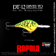 Amostra Rapala DT-12