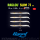 Ragot Raglou SLIM 70mm Blister 4pçs