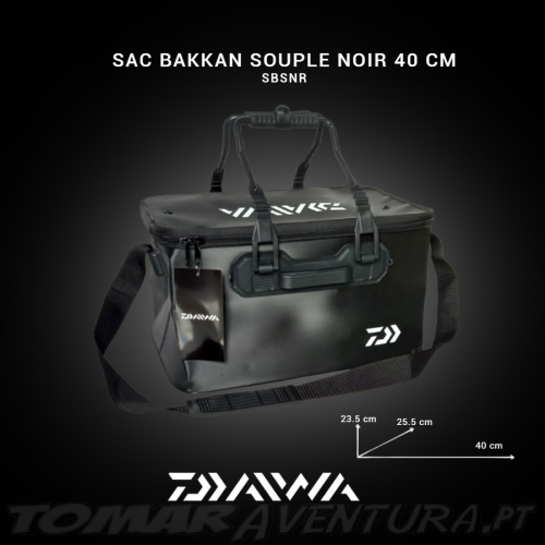 Daiwa SAC BAKKAN SOUPLE NOIR 40 CM