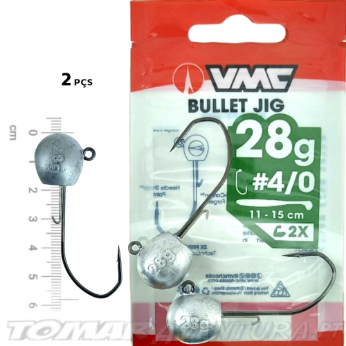 Cabeçote VMC 7157 Bullet Jig Hook 4/0