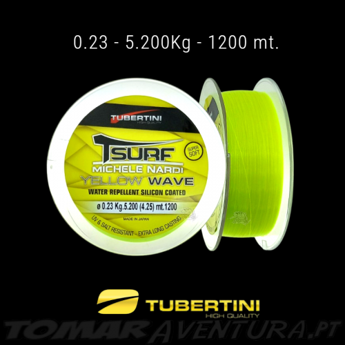 Tubertini T-SURF Yellow Wave 1200m Line