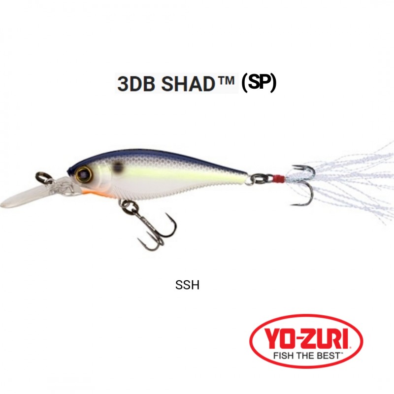 Amostra Yo-Zuri 3DB Shad (SP)