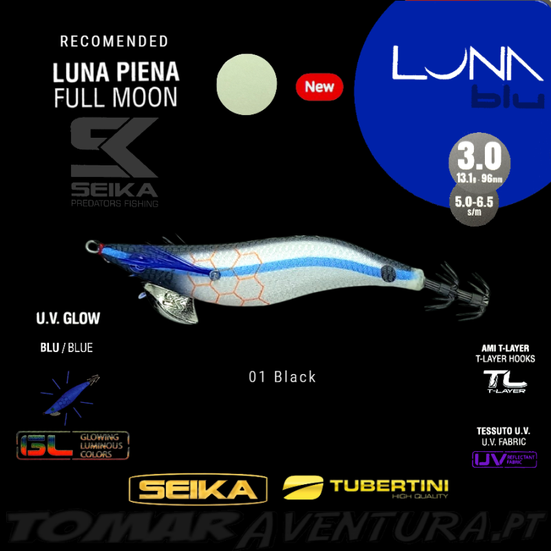 Tubertini Seika Luna Blu Egi Shallow 3,0