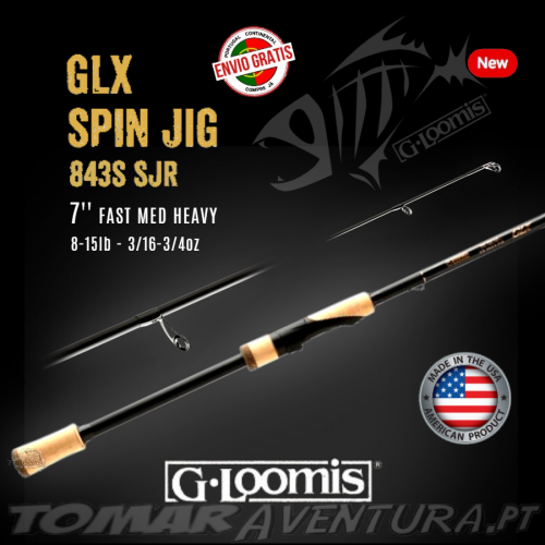 G-Loomis GLX 843S JSR 7´0" Fast Med Heavy