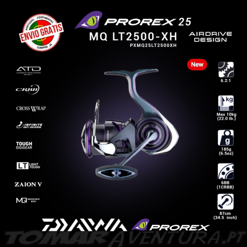 Daiwa Prorex 25 MQ LT 2500-XH