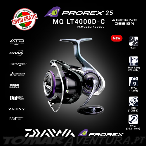 Daiwa Prorex 25 MQ LT 4000D-C