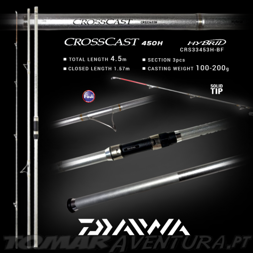 Caña de surfcasting Daiwa CrossCast 450H CRS33453H-BF