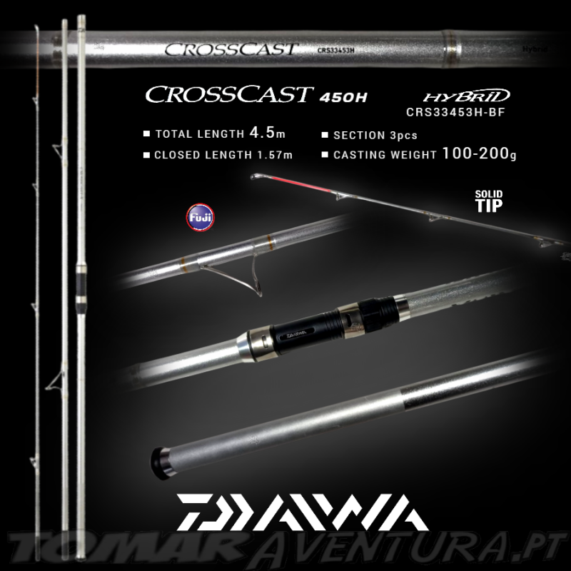 Daiwa CrossCast 450H CRS33453H-BF Surfcasting Rod