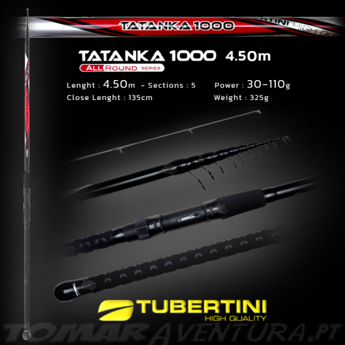 Tubertini Tatanka 1000 rod - 4.50m 30-110g