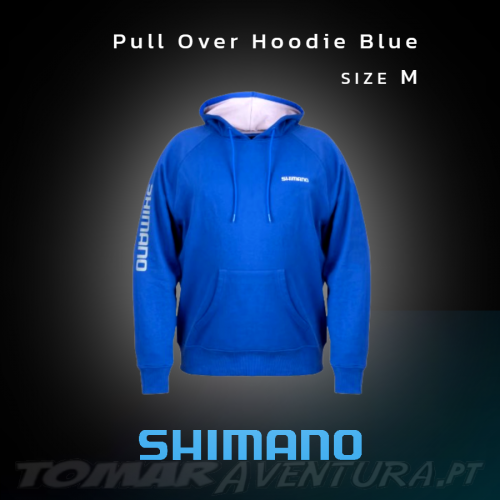 Shimano Pull Over Hoodie Blue