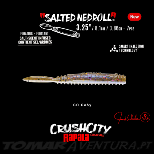 Rapala Crushcity Salted Nedroll 3.25"