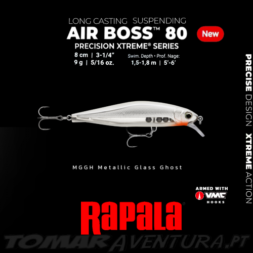 Rapala Precision Xtreme Air Boss 80