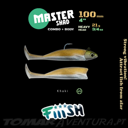 Fiiish MASTER SHAD Nº4 - 100mm 21g Combo + Body