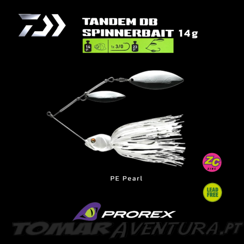 Amostra Daiwa Prorex Tandem DB Spinnerbait 14g