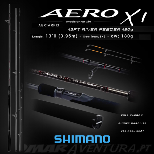 Shimano Aero X1 River Feeder 13ft 180g