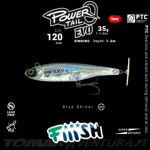 Fiiish Power Tail EVO 120