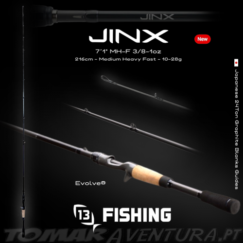 Cana Baitcasting 13 Fishing JINX 7'1" MH-F 3/8-1oz