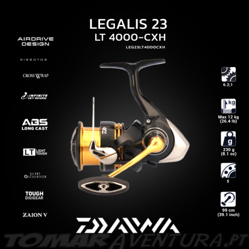 Daiwa Legalis 23 LT 4000 CXH