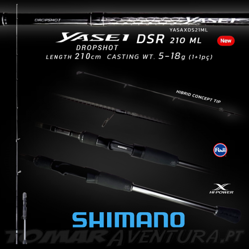 Shimano YaseI Dropshot 21ML 210cm 5-18g Spinning Rod