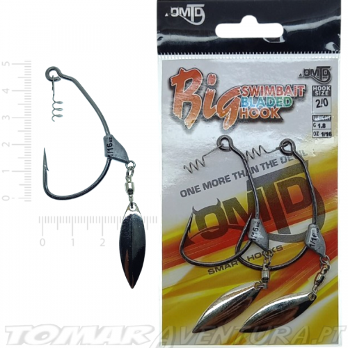 OMTD OH24 Big Swimbait Bladed Hook