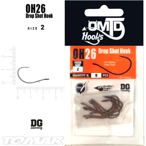 Anzois OMTD OH26 Drop Shot Hook