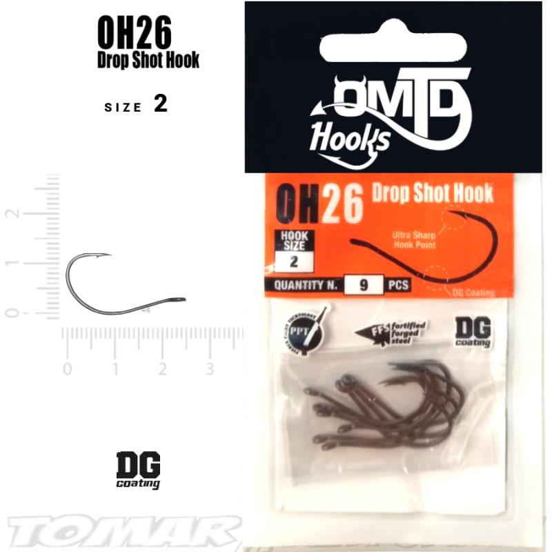 Anzois OMTD OH26 Drop Shot Hook