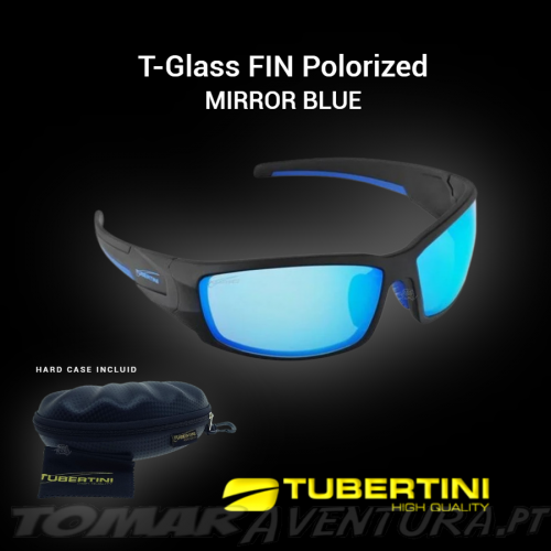 TUBERTINI ÓCULOS POLARIZADOS T-Glass FIN Polorized MIRROR BLUE
