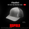 Casquette Rapala Flexfit Verticale Gris chiné