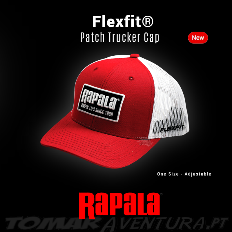 Chapeu Rapala Flexfit Patch Trucker Cap